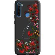 Черный чехол Uprint Xiaomi Redmi Note 8 3D Ukrainian Muse