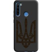 Черный чехол Uprint Xiaomi Redmi Note 8 Ukrainian Trident