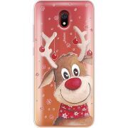 Прозрачный чехол Uprint Xiaomi Redmi 8A Winter Deer