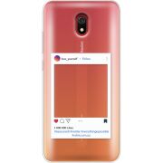 Прозрачный чехол Uprint Xiaomi Redmi 8A Insta