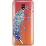 Прозрачный чехол Uprint Xiaomi Redmi 8A Feather