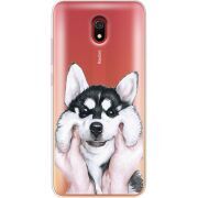 Прозрачный чехол Uprint Xiaomi Redmi 8A Husky