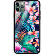 Защитный чехол BoxFace Glossy Panel Apple iPhone 11 Pro Max Exotic Flowers