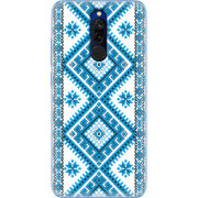 Чехол Uprint Xiaomi Redmi 8 Блакитний Орнамент