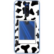 Прозрачный чехол Uprint Xiaomi Redmi 8 Cow