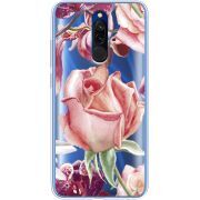 Прозрачный чехол Uprint Xiaomi Redmi 8 Rose