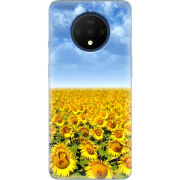 Чехол Uprint OnePlus 7T Подсолнухи