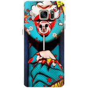 Чехол Uprint Samsung G930 Galaxy S7 Girl Pop Art