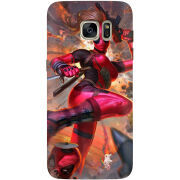 Чехол Uprint Samsung G930 Galaxy S7 Woman Deadpool