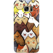 Чехол Uprint Samsung G930 Galaxy S7 Sleepy Cats