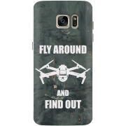 Чехол Uprint Samsung G930 Galaxy S7 Дрон Fly Around