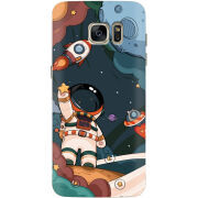 Чехол Uprint Samsung G930 Galaxy S7 Space Mission