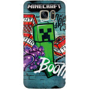Чехол Uprint Samsung G930 Galaxy S7 Minecraft Graffiti