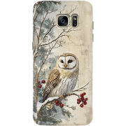 Чехол Uprint Samsung G930 Galaxy S7 Christmas Owl
