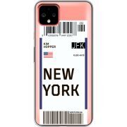 Прозрачный чехол Uprint Google Pixel 4 XL Ticket New York