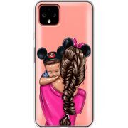 Прозрачный чехол Uprint Google Pixel 4 XL Mouse Mommy