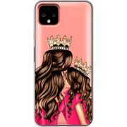 Прозрачный чехол Uprint Google Pixel 4 XL Queen and Princess