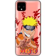Прозрачный чехол Uprint Google Pixel 4 XL Naruto