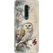 Чехол Uprint OPPO Reno2 Christmas Owl