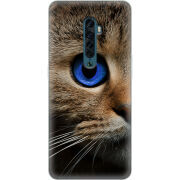 Чехол Uprint OPPO Reno2 Cat's Eye