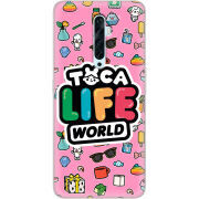 Чехол Uprint OPPO Reno2 Z Toca Boca Life World