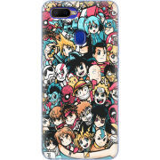 Чехол Uprint OPPO A5s Anime Stickers