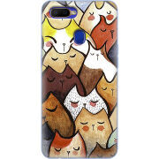 Чехол Uprint OPPO A5s Sleepy Cats