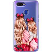 Прозрачный чехол Uprint OPPO A5s Mouse Girls