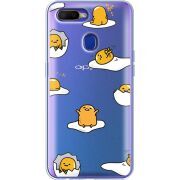 Прозрачный чехол Uprint OPPO A5s Gudetama