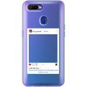 Прозрачный чехол Uprint OPPO A5s Insta