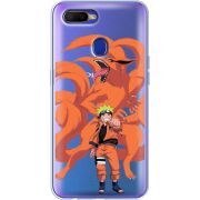 Прозрачный чехол Uprint OPPO A5s Naruto and Kurama
