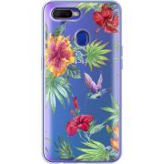 Прозрачный чехол Uprint OPPO A5s Tropical