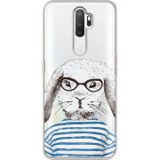 Прозрачный чехол Uprint OPPO A5 2020 MR. Rabbit
