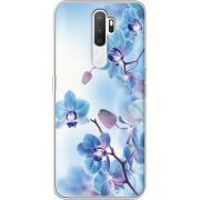 Чехол со стразами OPPO A5 2020 Orchids