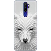 Чехол Uprint OPPO A9 2020 White Wolf