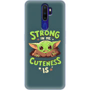 Чехол Uprint OPPO A9 2020 Strong in me Cuteness is