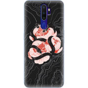 Чехол Uprint OPPO A9 2020 Snake Rose