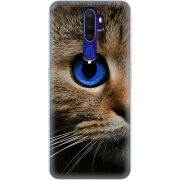 Чехол Uprint OPPO A9 2020 Cat's Eye