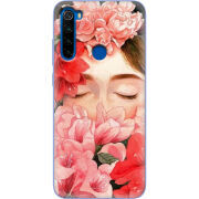 Чехол Uprint Xiaomi Redmi Note 8T Girl in Flowers