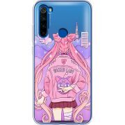 Прозрачный чехол Uprint Xiaomi Redmi Note 8T Wiked Lady
