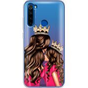 Прозрачный чехол Uprint Xiaomi Redmi Note 8T Queen and Princess
