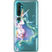 Чехол со стразами Xiaomi Mi Note 10 / Mi Note 10 Pro Unicorn Queen