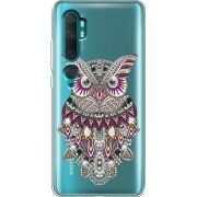 Чехол со стразами Xiaomi Mi Note 10 / Mi Note 10 Pro Owl