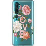 Чехол со стразами Xiaomi Mi Note 10 / Mi Note 10 Pro Love