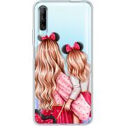 Прозрачный чехол Uprint Huawei P Smart Pro Mouse Girls