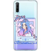 Прозрачный чехол Uprint Huawei P Smart Pro The Sakuras Will Cry For You