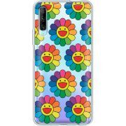 Прозрачный чехол Uprint Huawei P Smart Pro Hippie Flowers