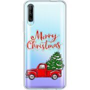 Прозрачный чехол Uprint Huawei P Smart Pro Holiday Car