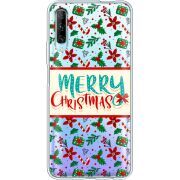 Прозрачный чехол Uprint Huawei P Smart Pro Vintage Christmas Pattern