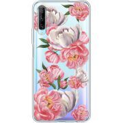 Прозрачный чехол Uprint Huawei P Smart Pro Peony Watercolor Style